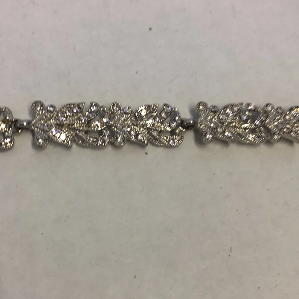 Natasha Couture Bridal Rhinestone Wedding Belt Sash